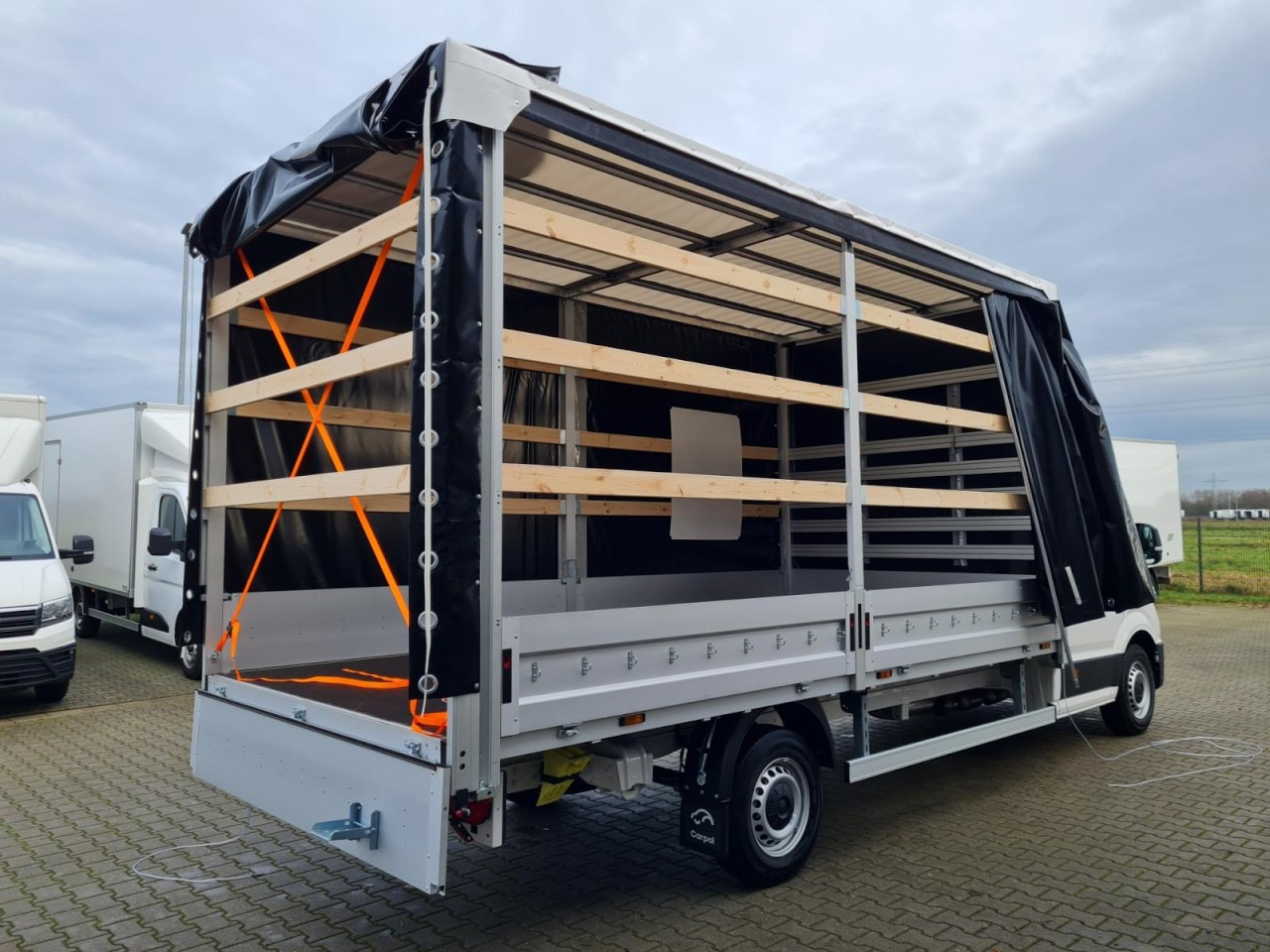 Тентованный фургон Volkswagen Crafter 35 Pritsche TDI Schiebe Plane L4: фото 8