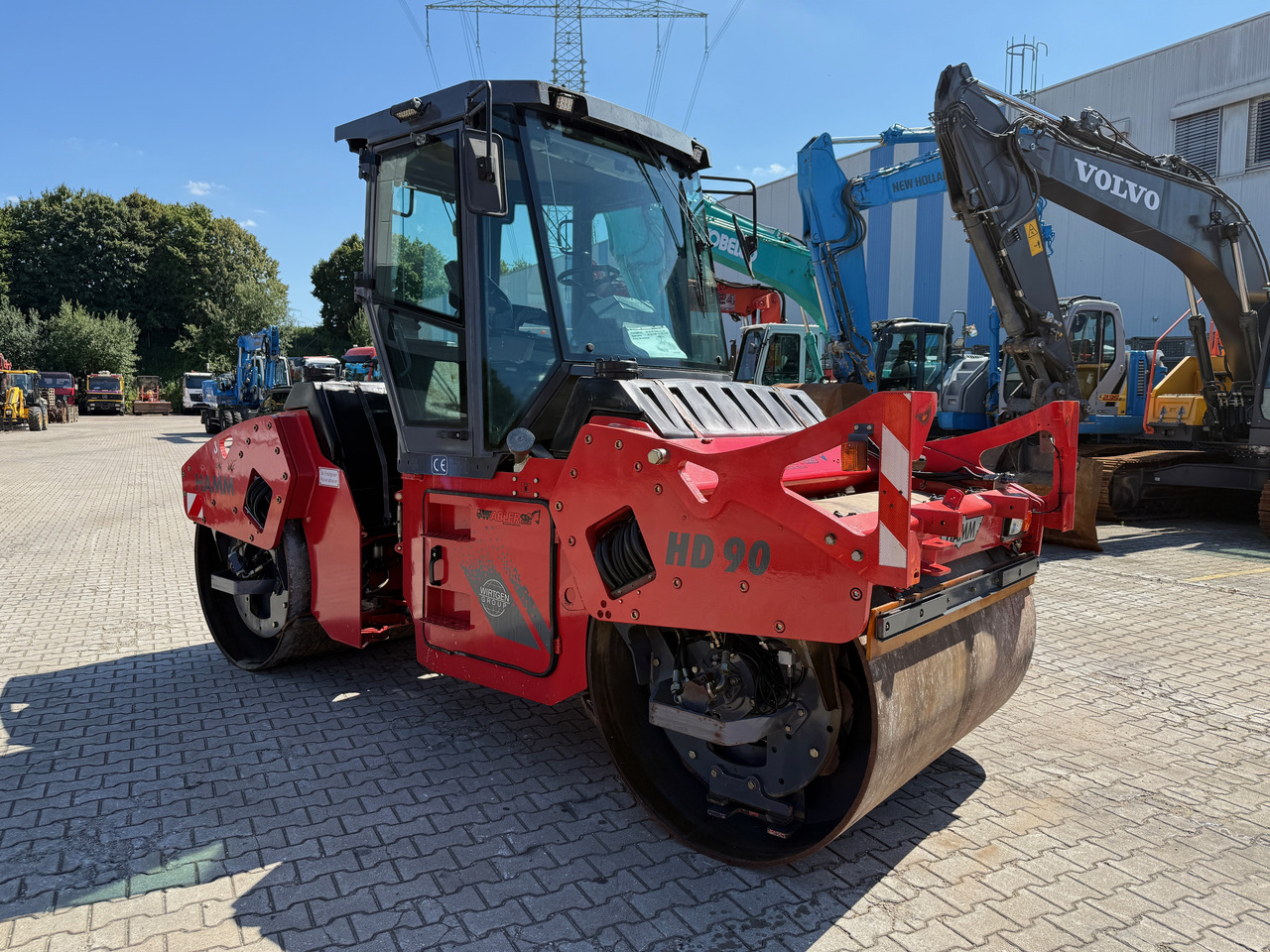 Hamm HD090V Tandemwalze knickgelenkt - Дорожный каток: фото 3 Hamm HD090V Tandemwalze knickgelenkt - Дорожный каток: фото 3