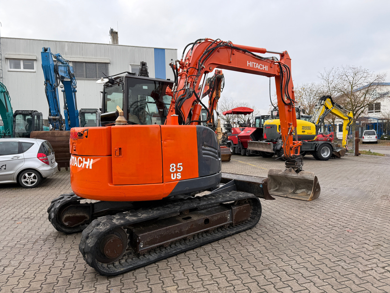Hitachi ZX85 US-3 Kompaktbagger SW - Мини-экскаватор: фото 3 Hitachi ZX85 US-3 Kompaktbagger SW - Мини-экскаватор: фото 3