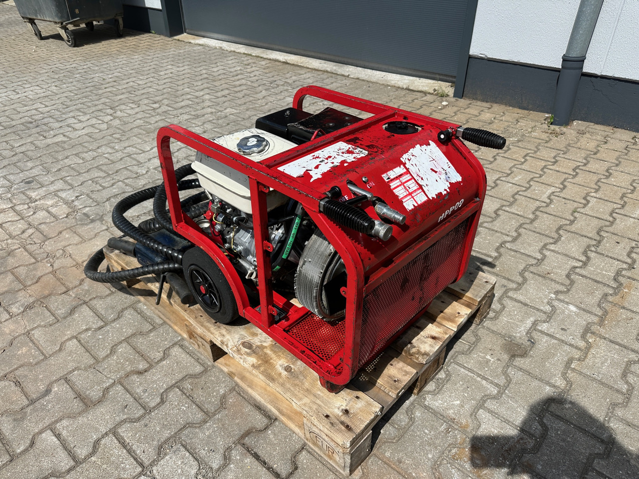 Строительное оборудование Hydraulikaggregat Hycon HPP09 mit Abbruchhammer: фото 6
