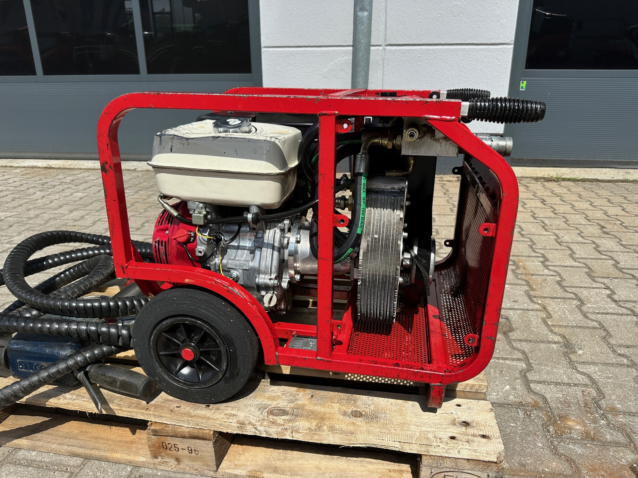 Строительное оборудование Hydraulikaggregat Hycon HPP09 mit Abbruchhammer: фото 7