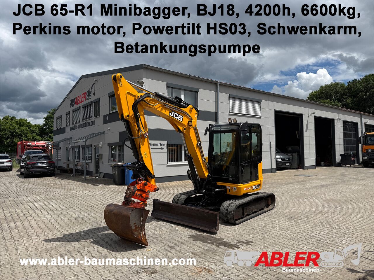 JCB 65-R1 Minibagger Powertilt HS03 - Экскаватор: фото 1 JCB 65-R1 Minibagger Powertilt HS03 - Экскаватор: фото 1