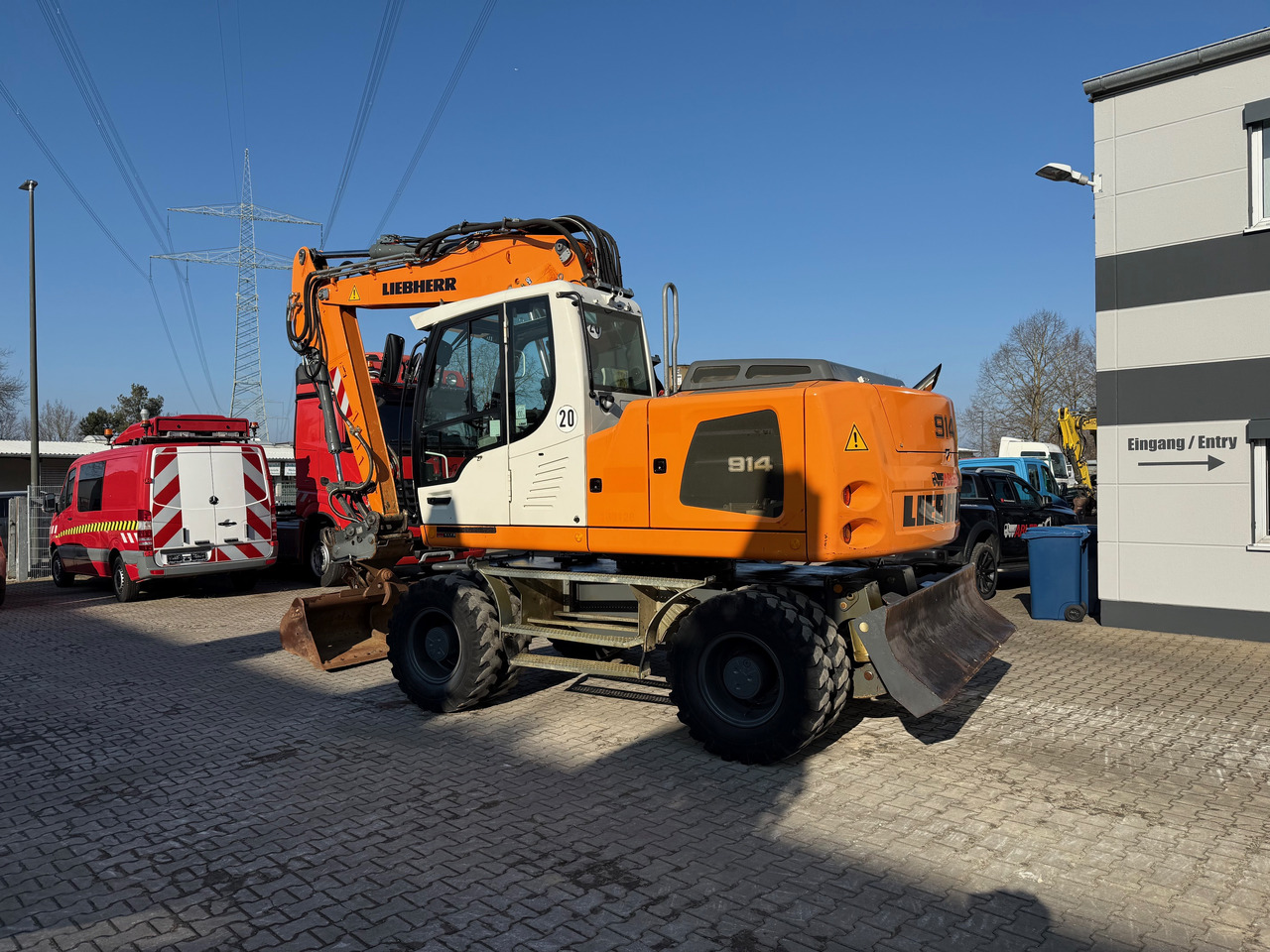 Liebherr A914 Mobilbagger OQ65 Klima - Колёсный экскаватор: фото 4 Liebherr A914 Mobilbagger OQ65 Klima - Колёсный экскаватор: фото 4
