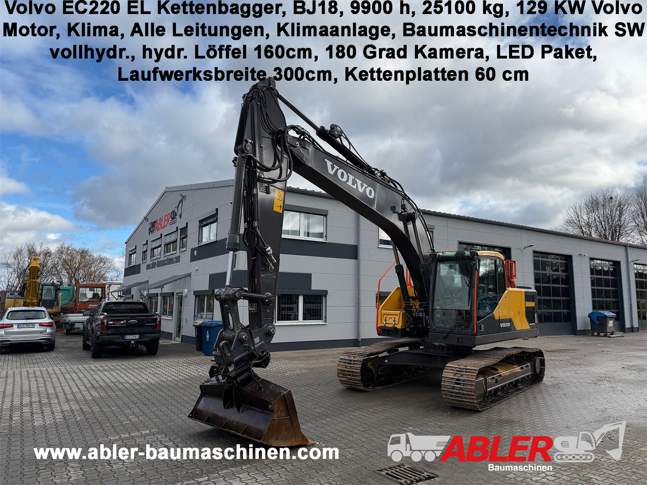 Volvo EC220 EL Kettenbagger Klima 180 Grad LED TOP! - Гусеничный экскаватор: фото 1 Volvo EC220 EL Kettenbagger Klima 180 Grad LED TOP! - Гусеничный экскаватор: фото 1