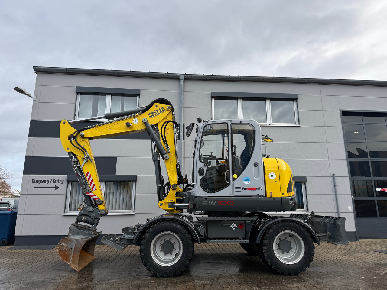 Wacker Neuson EW100 Mobilbagger Allradlenkung VOLL - Экскаватор: фото 2 Wacker Neuson EW100 Mobilbagger Allradlenkung VOLL - Экскаватор: фото 2