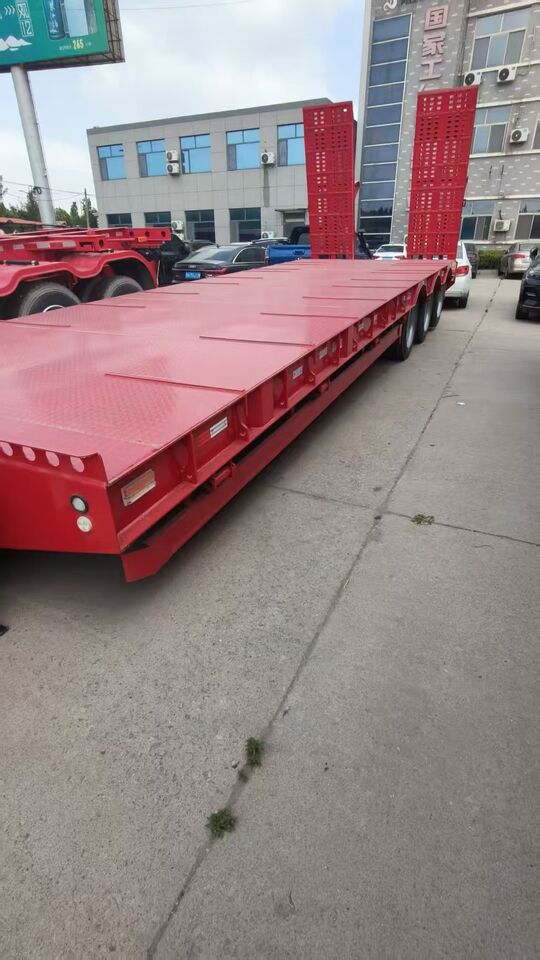 3 axles low bed trailer - Низкорамный полуприцеп: фото 4 3 axles low bed trailer - Низкорамный полуприцеп: фото 4