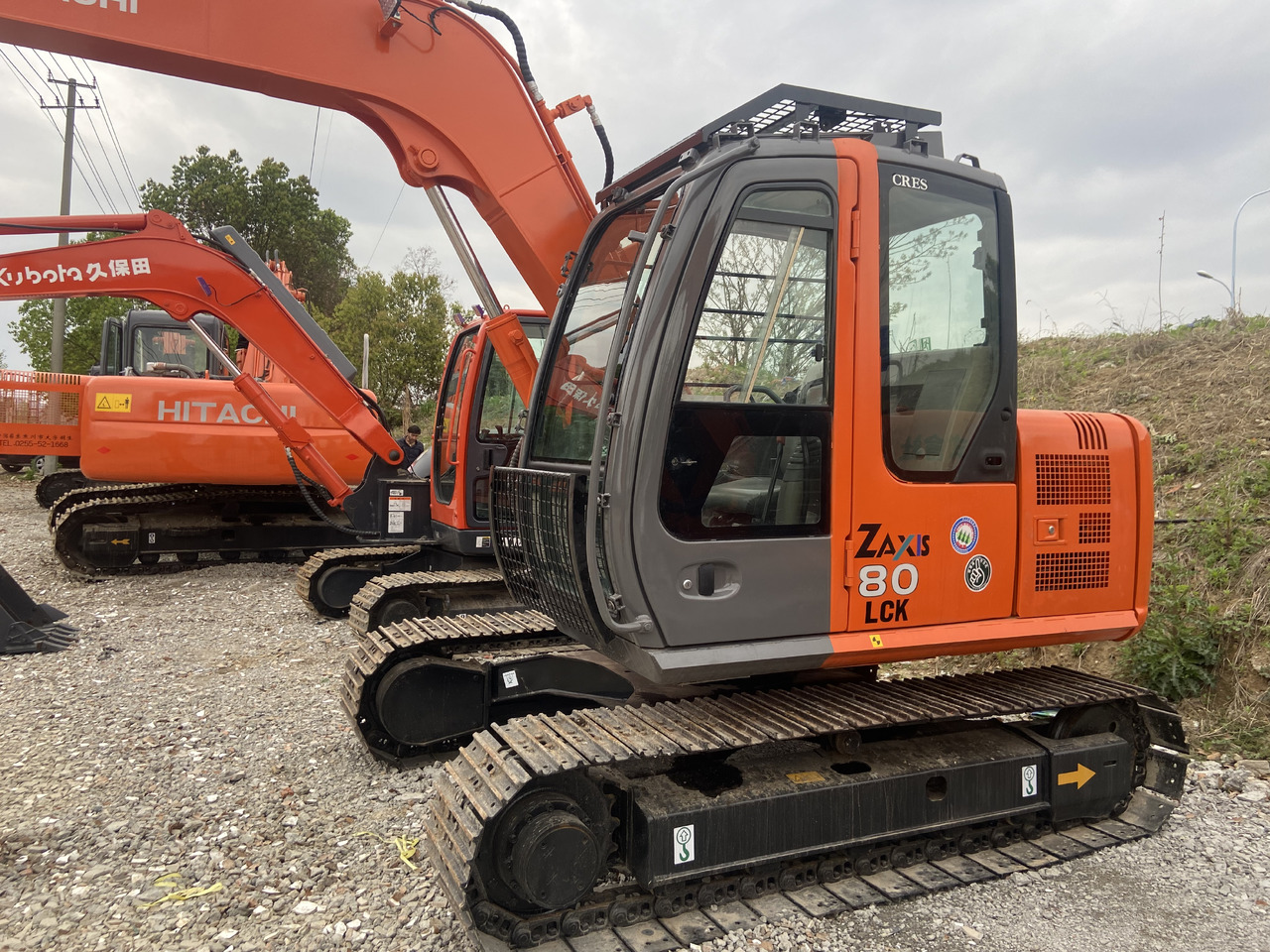 HITACHI ZX80 - Мини-экскаватор: фото 1 HITACHI ZX80 - Мини-экскаватор: фото 1