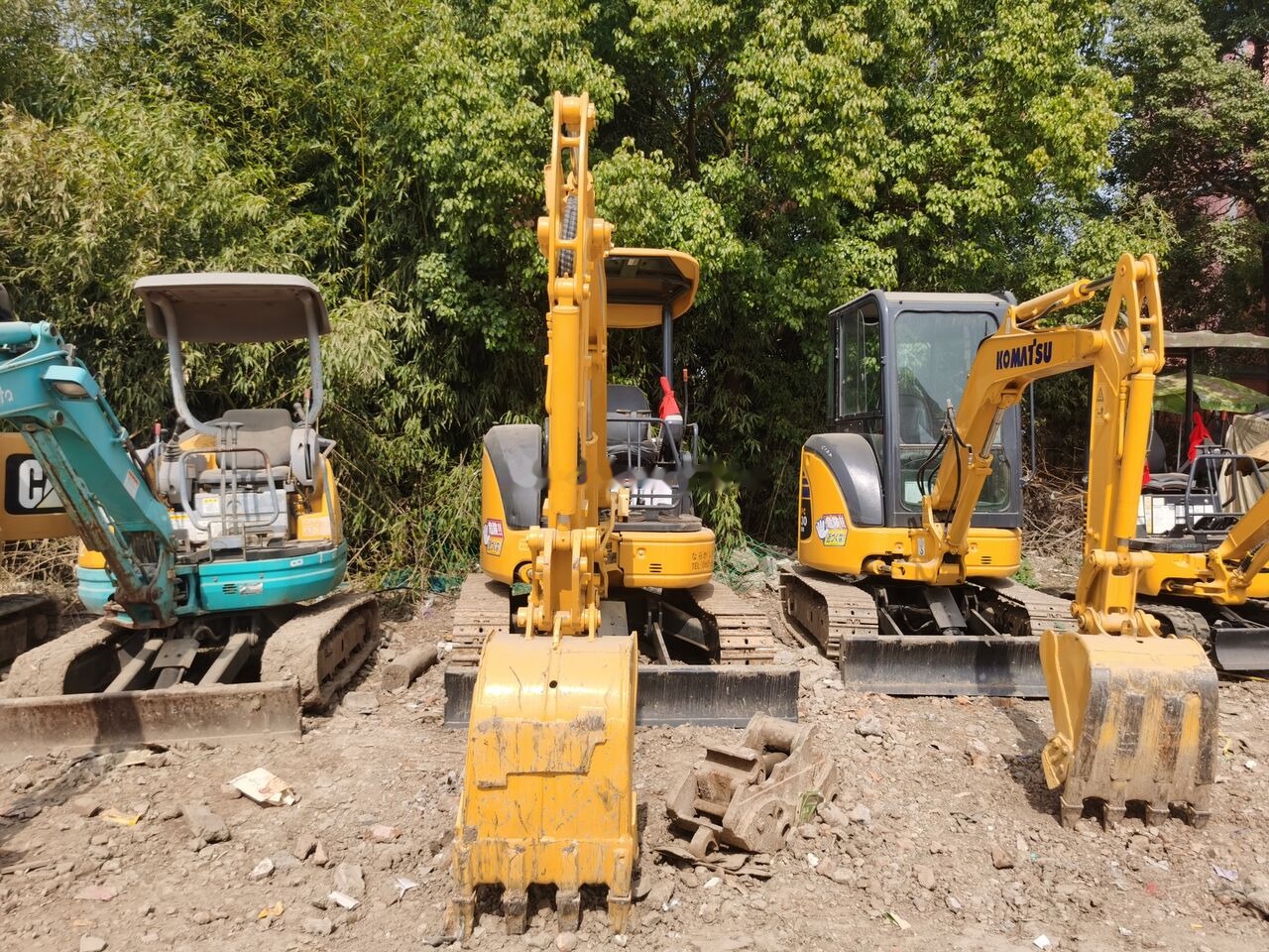 Komatsu PC35MR - Гусеничный экскаватор: фото 5 Komatsu PC35MR - Гусеничный экскаватор: фото 5