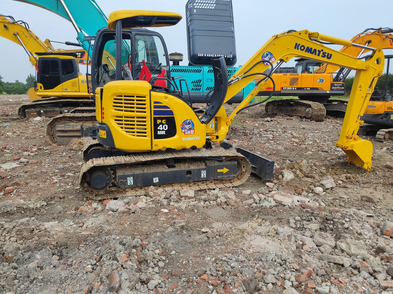 Komatsu PC40MR - Гусеничный экскаватор: фото 4 Komatsu PC40MR - Гусеничный экскаватор: фото 4