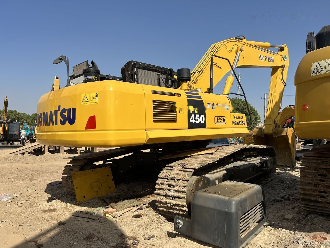 Komatsu PC450-8 - Гусеничный экскаватор: фото 4 Komatsu PC450-8 - Гусеничный экскаватор: фото 4