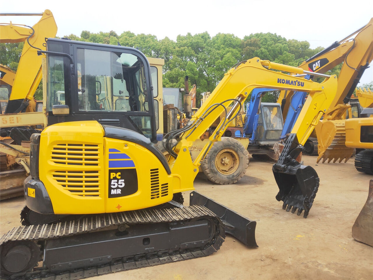 Komatsu PC55MR - Мини-экскаватор: фото 1 Komatsu PC55MR - Мини-экскаватор: фото 1