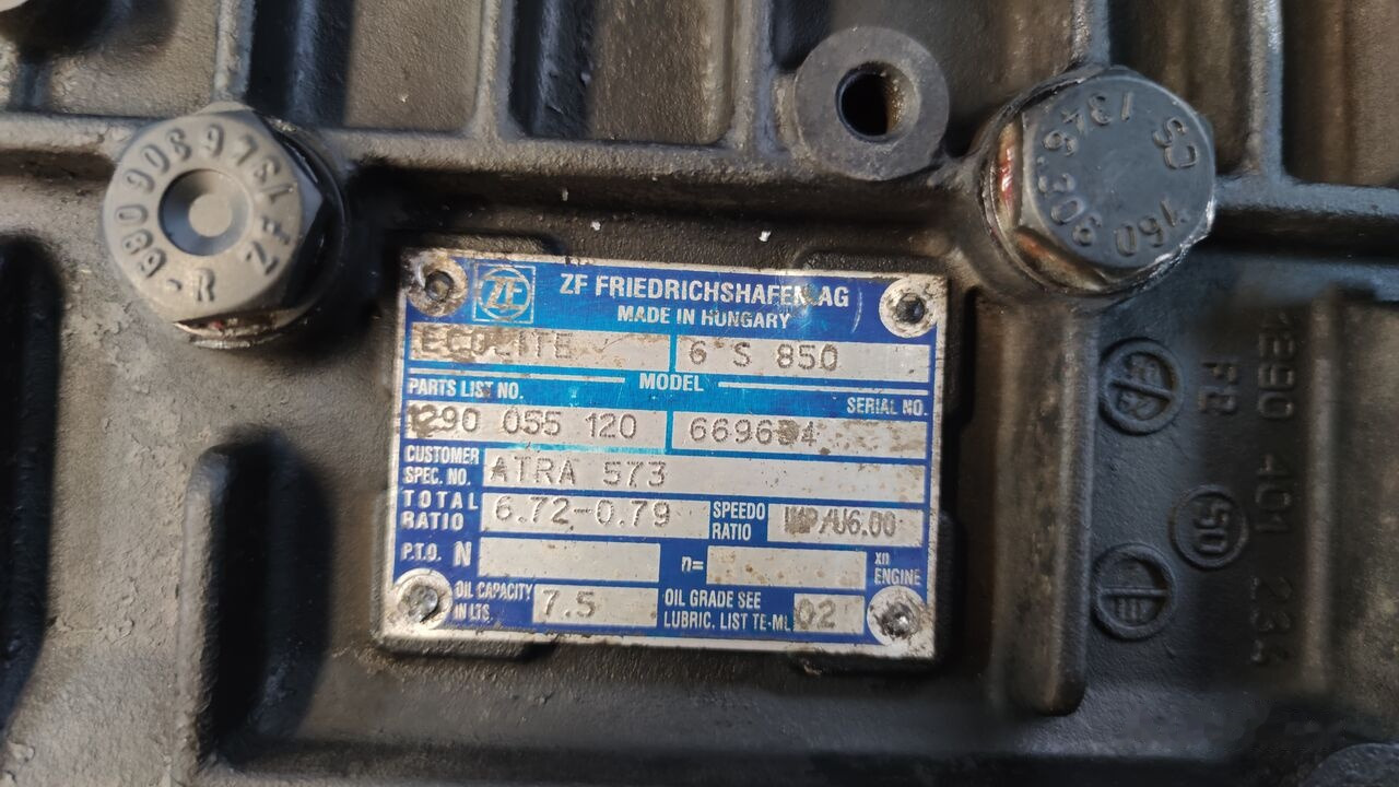 MAN ZF MAN TGL - Коробка передач для Грузовиков: фото 4 MAN ZF MAN TGL - Коробка передач для Грузовиков: фото 4