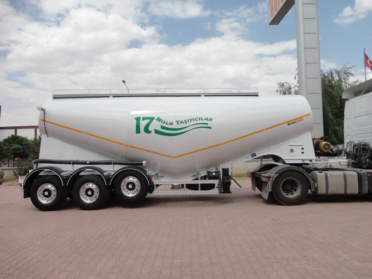 NURSAN Cement Bulker - Полуприцеп-цистерна: фото 2 NURSAN Cement Bulker - Полуприцеп-цистерна: фото 2