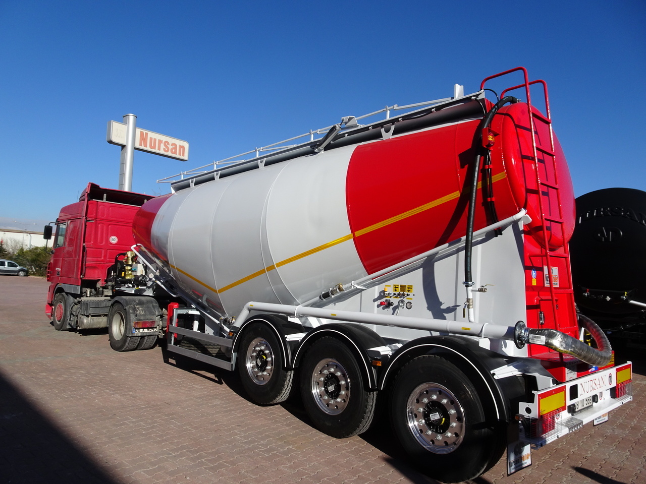 NURSAN Cement Bulker - Полуприцеп-цистерна: фото 1 NURSAN Cement Bulker - Полуприцеп-цистерна: фото 1