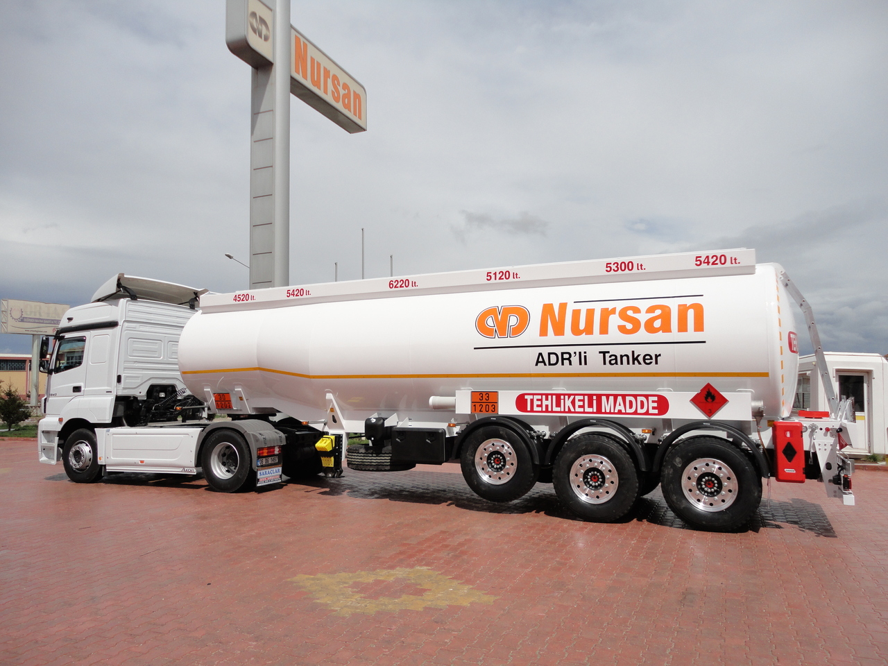 NURSAN Steel Tanker - Полуприцеп-цистерна: фото 4 NURSAN Steel Tanker - Полуприцеп-цистерна: фото 4