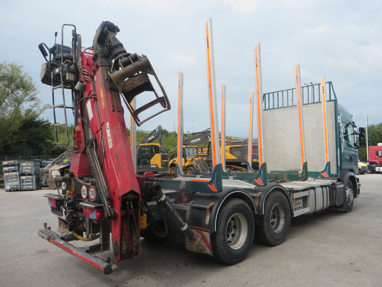 Scania G450 6x4Timber - Лесовоз, Автоманипулятор: фото 3 Scania G450 6x4Timber - Лесовоз, Автоманипулятор: фото 3