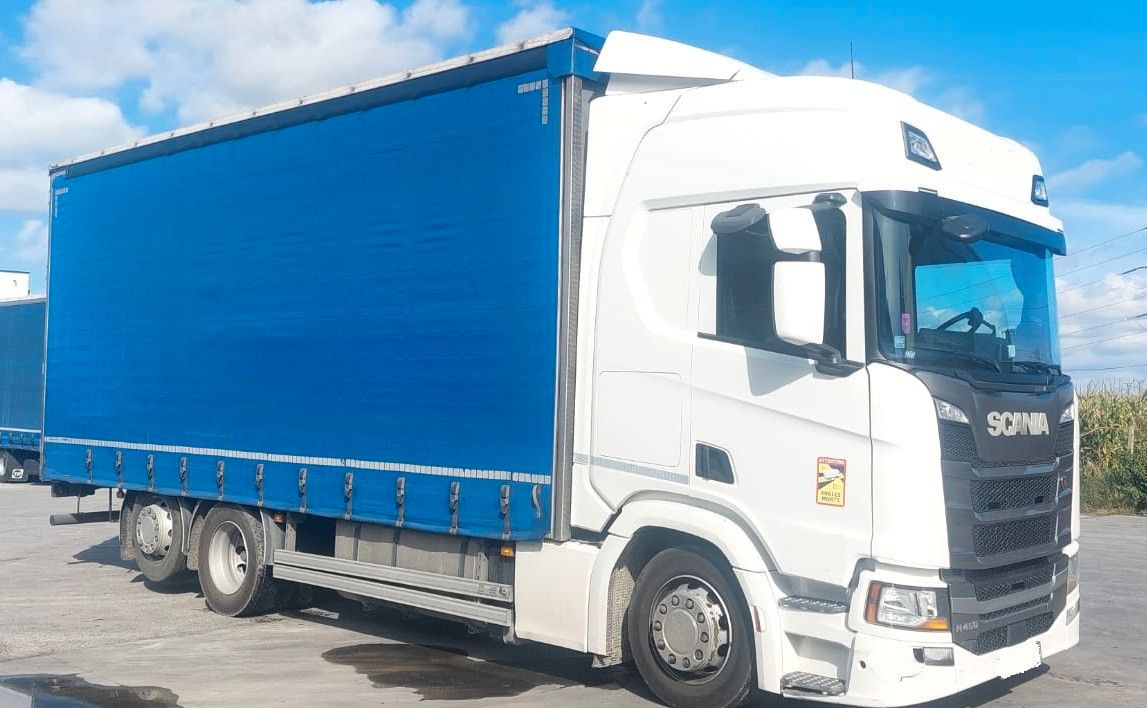 Scania R450 6x2 tandem jumbo - Тентованный грузовик: фото 3 Scania R450 6x2 tandem jumbo - Тентованный грузовик: фото 3