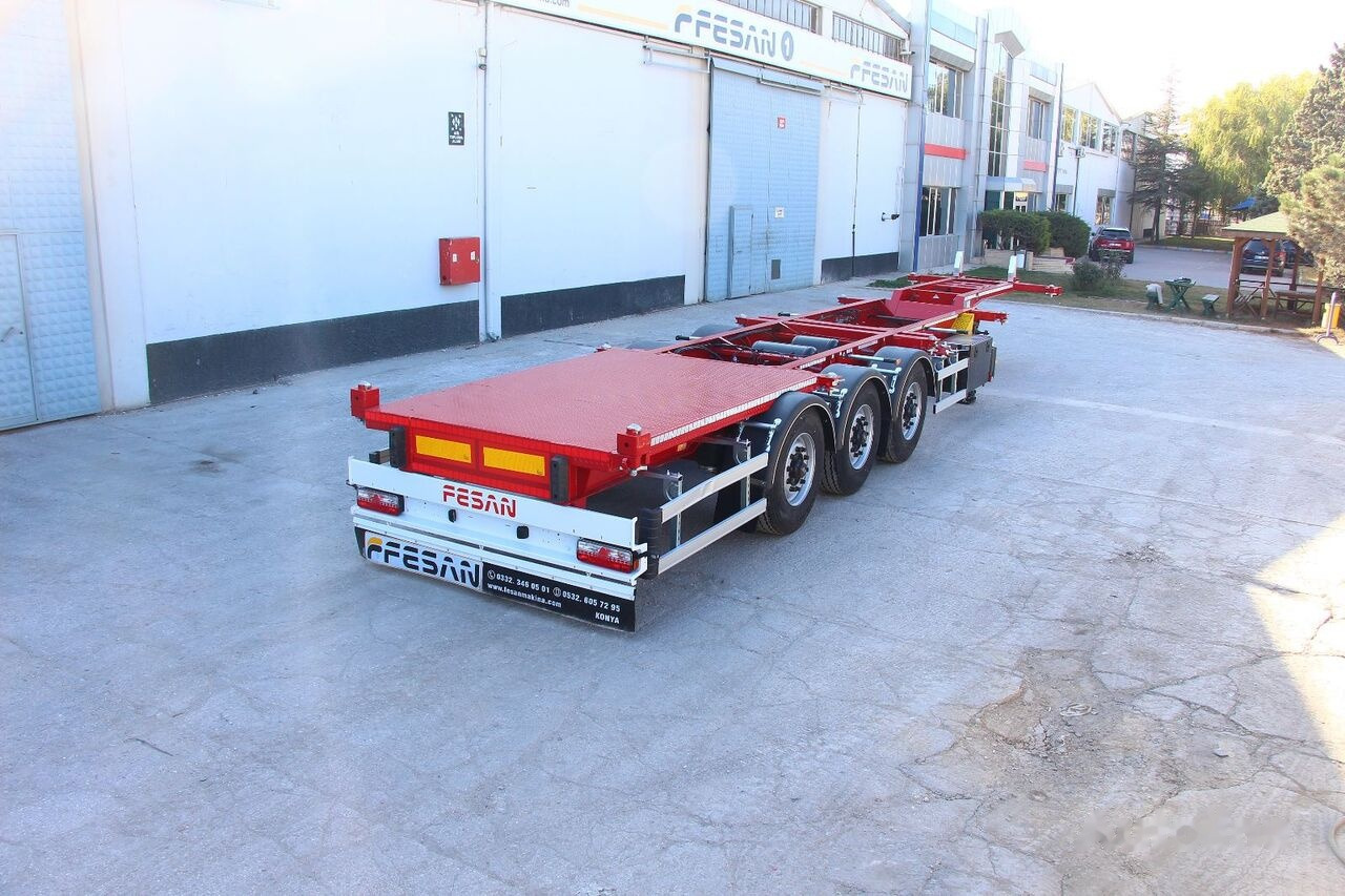 Fesan CONTAINER CARRIER CHASSIS 20 FEET, 30 FEET, 40 FEET, 40 FEET HC, - Полуприцеп-контейнеровоз/ Сменный кузов: фото 1 Fesan CONTAINER CARRIER CHASSIS 20 FEET, 30 FEET, 40 FEET, 40 FEET HC, - Полуприцеп-контейнеровоз/ Сменный кузов: фото 1