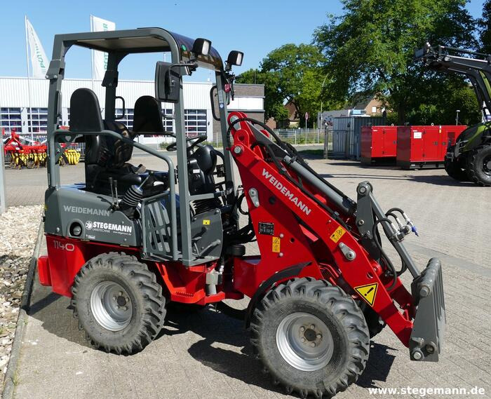 Weidemann 1140 - Компактный фронтальный погрузчик: фото 3 Weidemann 1140 - Компактный фронтальный погрузчик: фото 3