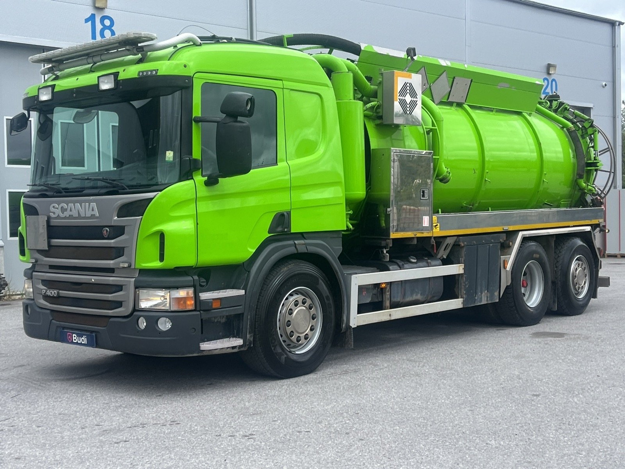 Slamsugare Scania P400 6X2-4 -2012 | Korp & Son | ADR - Ассенизатор: фото 1 Slamsugare Scania P400 6X2-4 -2012 | Korp & Son | ADR - Ассенизатор: фото 1