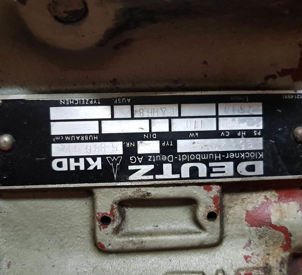Deutz F6L 413 R 5 8865514 Deutz F6L 413 R - Блок цилиндров для Грузовиков: фото 2 Deutz F6L 413 R 5 8865514 Deutz F6L 413 R - Блок цилиндров для Грузовиков: фото 2