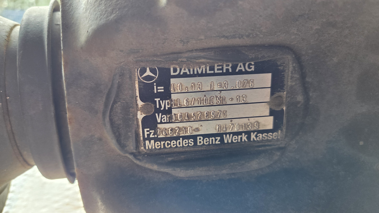 MERCEDES-BENZ ACTROS MP3 RADIO 40-13 - Бортовой редуктор для Грузовиков: фото 2 MERCEDES-BENZ ACTROS MP3 RADIO 40-13 - Бортовой редуктор для Грузовиков: фото 2