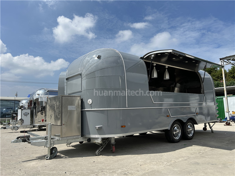 Burger Food Truck Grey Airstream Food Trailer=,Coffee Trailer - Торговый прицеп: фото 4 Burger Food Truck Grey Airstream Food Trailer=,Coffee Trailer - Торговый прицеп: фото 4