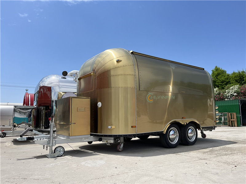 Ice Cream Trailer ,Coffee Food Trailer Gold Food Truck, Burger Foodtruck - Торговый прицеп: фото 3 Ice Cream Trailer ,Coffee Food Trailer Gold Food Truck, Burger Foodtruck - Торговый прицеп: фото 3