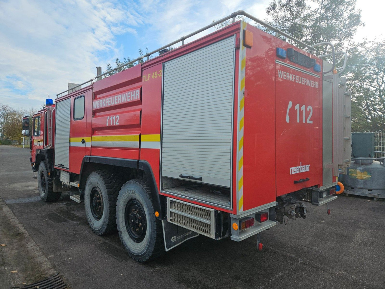 MAN KAT 15.232 6x6 Tanklöschfahrzeug - Грузовик-цистерна: фото 4 MAN KAT 15.232 6x6 Tanklöschfahrzeug - Грузовик-цистерна: фото 4