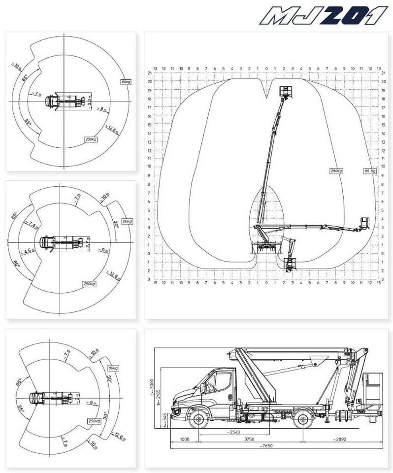 Multitel MJ 201 - Грузовик с подъемником: фото 2 Multitel MJ 201 - Грузовик с подъемником: фото 2
