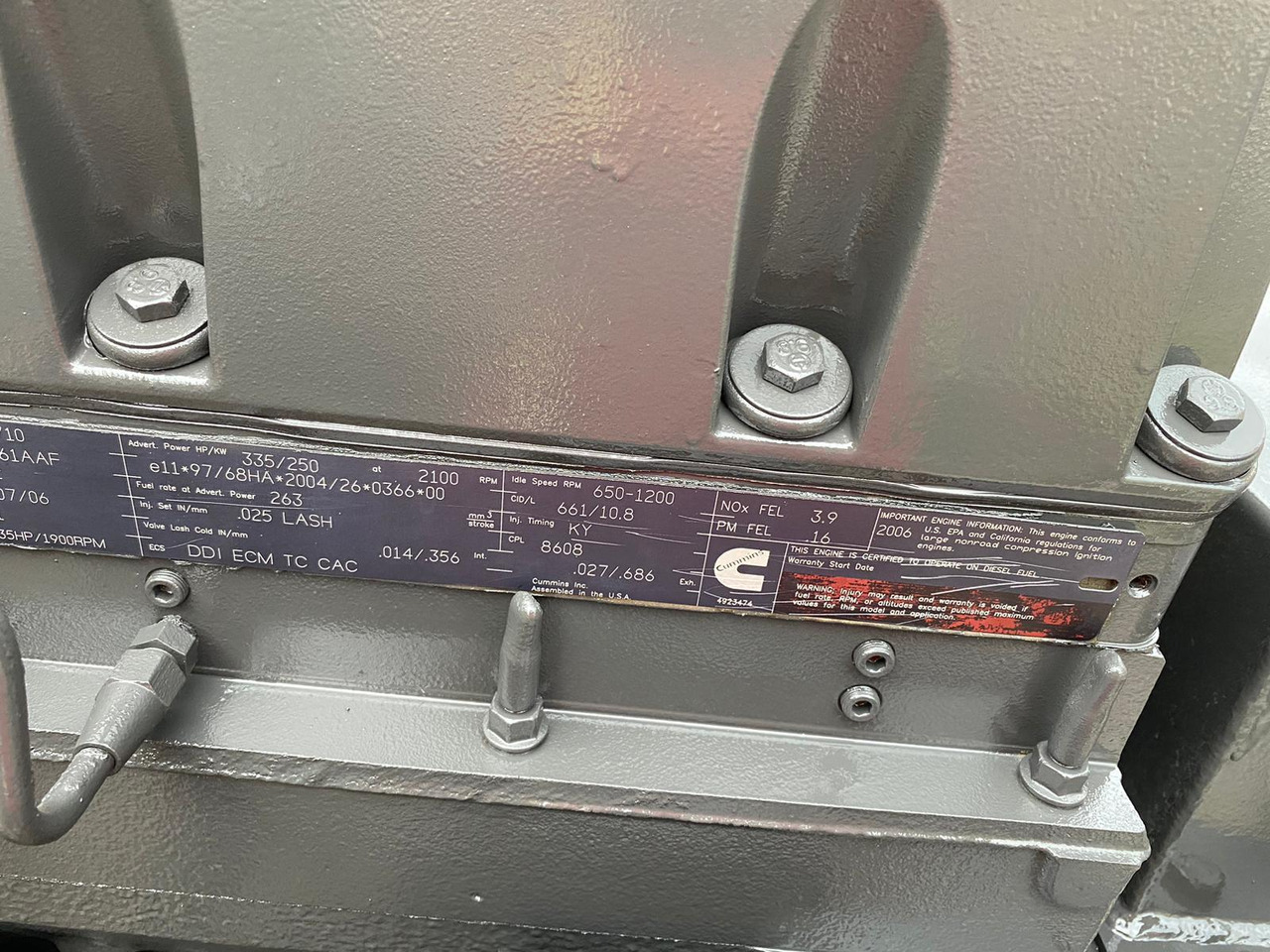 Двигатель для Строительной техники Cummins QSM 11 aus Doosan DL 500: фото 14