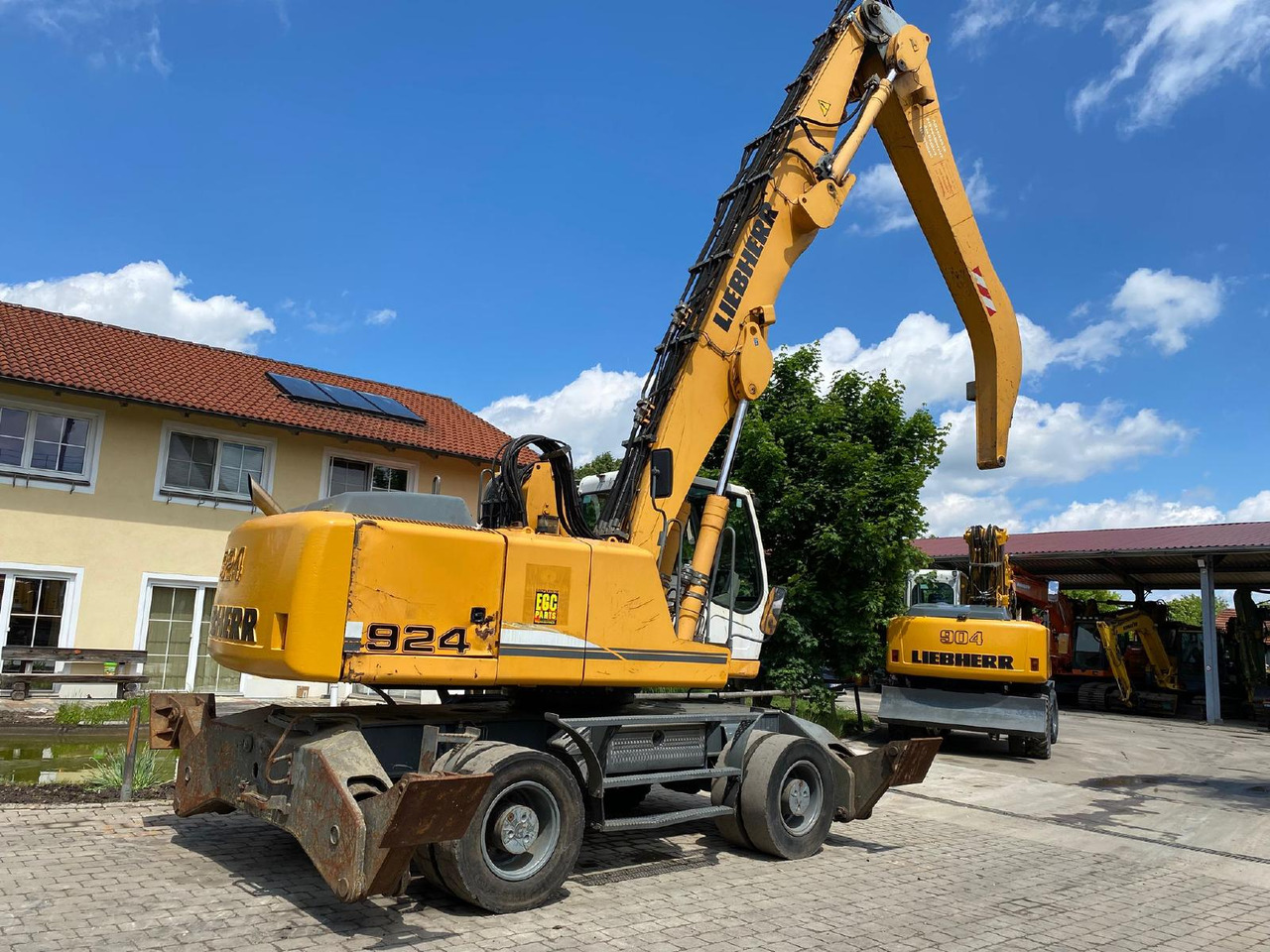 Колёсный экскаватор Liebherr A924 C LIT: фото 6