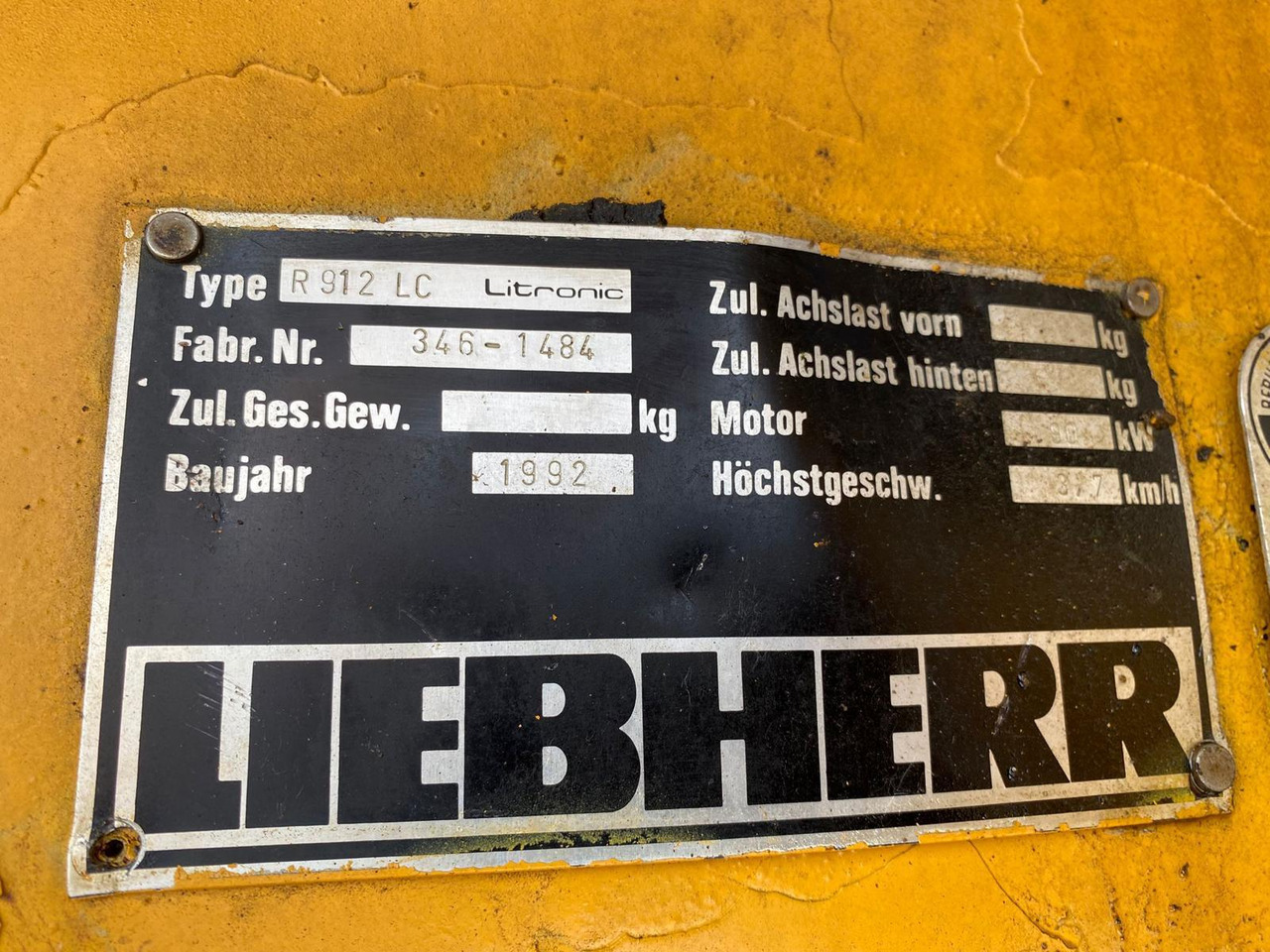 Гусеничный экскаватор Liebherr R 912 LIT: фото 10