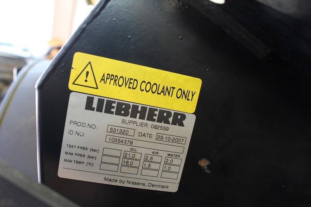 Liebherr R 924 compact - Система охлаждения для Строительной техники: фото 4 Liebherr R 924 compact - Система охлаждения для Строительной техники: фото 4