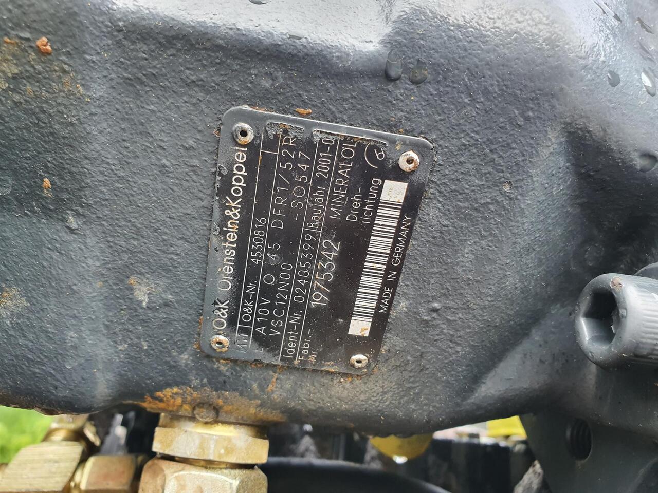 O&K L 25.5 - Гидравлический насос для Колёсных погрузчиков: фото 2 O&K L 25.5 - Гидравлический насос для Колёсных погрузчиков: фото 2