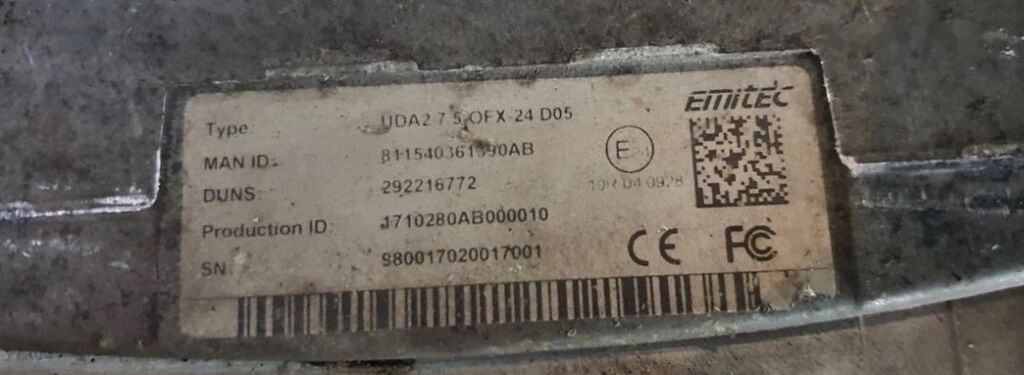 Moduł EMITEC Euro 6 Man TGX TGS 440KM 81154036134000 regeneracja 81154036134000 - Глушитель/ Выхлопная система для Грузовиков: фото 2 Moduł EMITEC Euro 6 Man TGX TGS 440KM 81154036134000 regeneracja 81154036134000 - Глушитель/ Выхлопная система для Грузовиков: фото 2