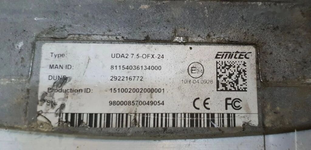 Moduł EMITEC Euro 6 Man TGX TGS 440KM 81154036134000 regeneracja 81154036134000 - Глушитель/ Выхлопная система для Грузовиков: фото 3 Moduł EMITEC Euro 6 Man TGX TGS 440KM 81154036134000 regeneracja 81154036134000 - Глушитель/ Выхлопная система для Грузовиков: фото 3