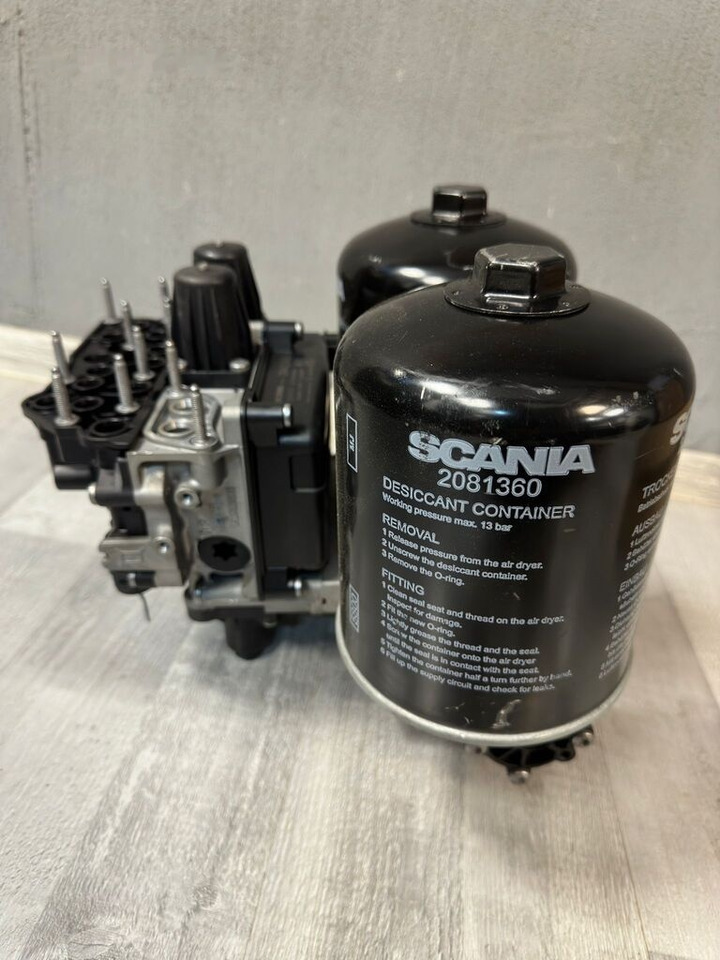 Nowy Osuszacz APS WABCO, podwójny EURO 6, ciągnik siodłowy Scani 9325102280 - Детали тормозной системы для Грузовиков: фото 3 Nowy Osuszacz APS WABCO, podwójny EURO 6, ciągnik siodłowy Scani 9325102280 - Детали тормозной системы для Грузовиков: фото 3