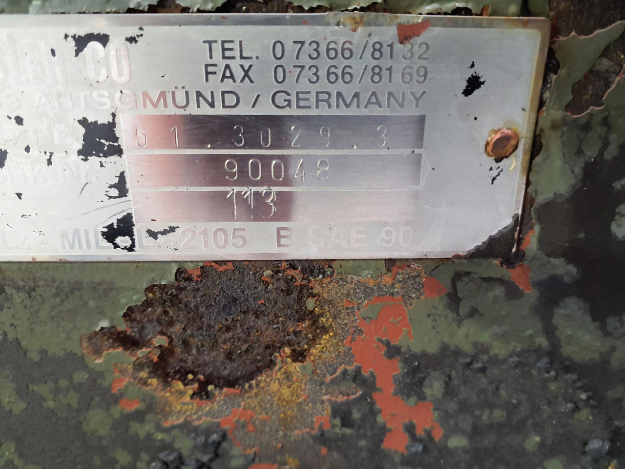 FAUN RTF 25 axle 1 - Ось и запчасти для Мобильных кранов: фото 5 FAUN RTF 25 axle 1 - Ось и запчасти для Мобильных кранов: фото 5