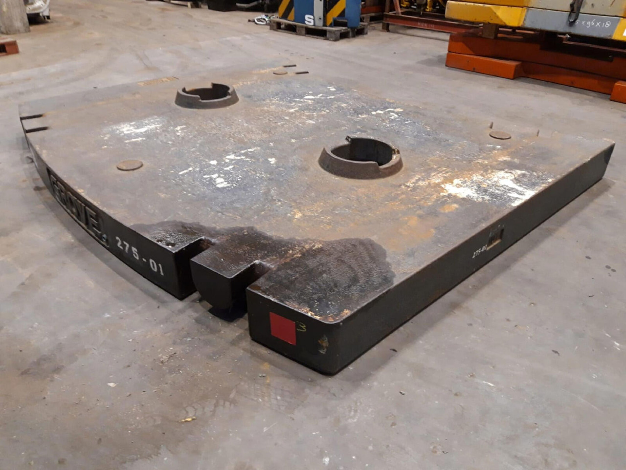 Grove GMK 5220 10 ton counterweight 10,0 ton - Противовес для Мобильных кранов: фото 2 Grove GMK 5220 10 ton counterweight 10,0 ton - Противовес для Мобильных кранов: фото 2