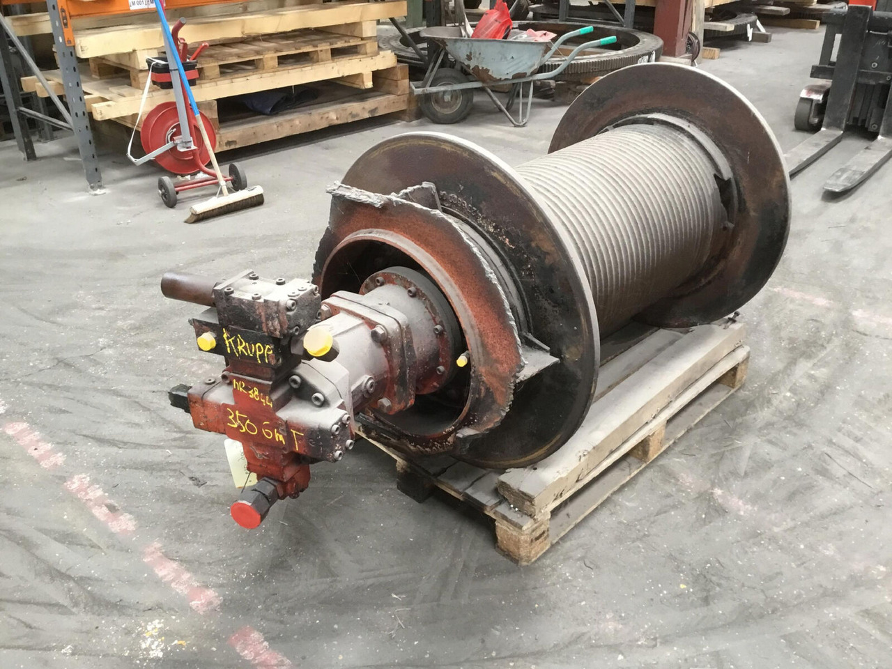 Krupp KMK 8350 winch - Лебёдка для Мобильных кранов: фото 2 Krupp KMK 8350 winch - Лебёдка для Мобильных кранов: фото 2
