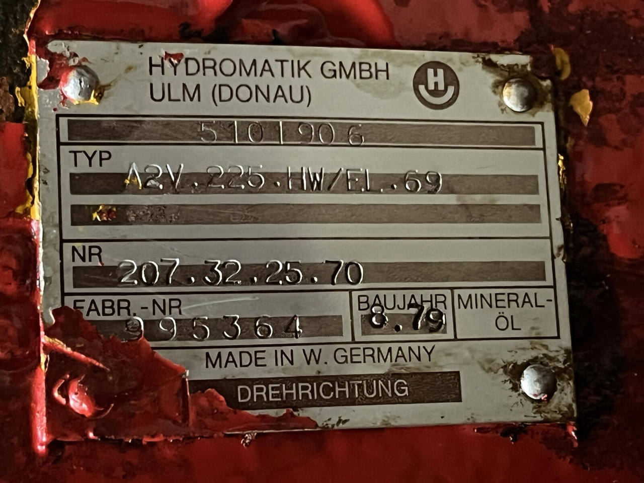 Гидравлический насос для Мобильных кранов Liebherr LT 1200 hydro pump combination: фото 8
