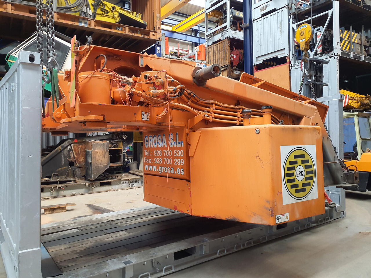 Liebherr LTM 1200/1 Upper frame - Рама/ Шасси для Мобильных кранов: фото 4 Liebherr LTM 1200/1 Upper frame - Рама/ Шасси для Мобильных кранов: фото 4