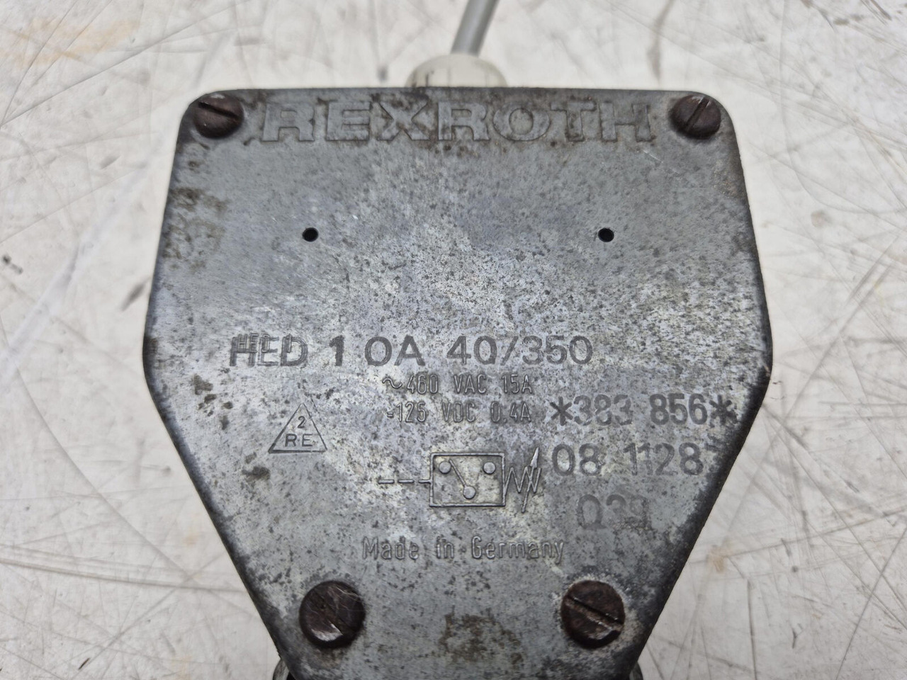 Rexroth Rexroth Pressure Switch HED-1-0A-40/350-L24 - Электрическая система для Кранов: фото 5 Rexroth Rexroth Pressure Switch HED-1-0A-40/350-L24 - Электрическая система для Кранов: фото 5