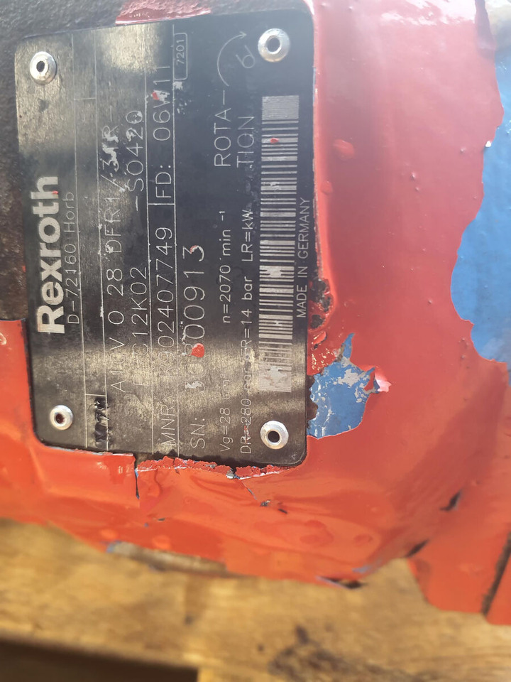 Rexroth Rexroth pump A1OV 0 28 DFR1/31R - Гидравлический насос для Мобильных кранов: фото 4 Rexroth Rexroth pump A1OV 0 28 DFR1/31R - Гидравлический насос для Мобильных кранов: фото 4