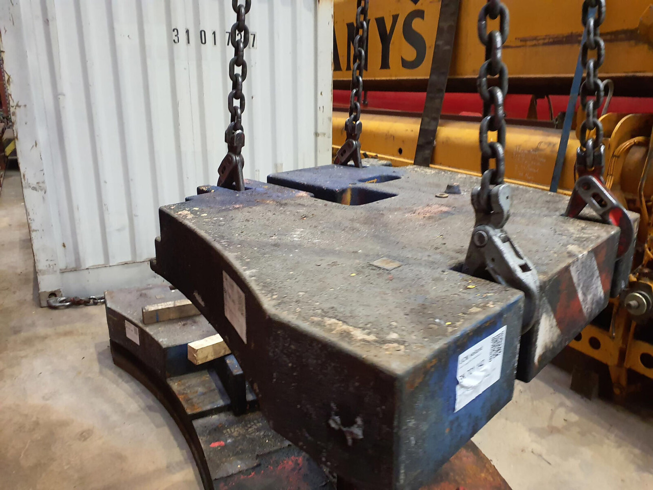 Terex AC 205 counterweight left side 1,9 ton - Противовес для Мобильных кранов: фото 4 Terex AC 205 counterweight left side 1,9 ton - Противовес для Мобильных кранов: фото 4
