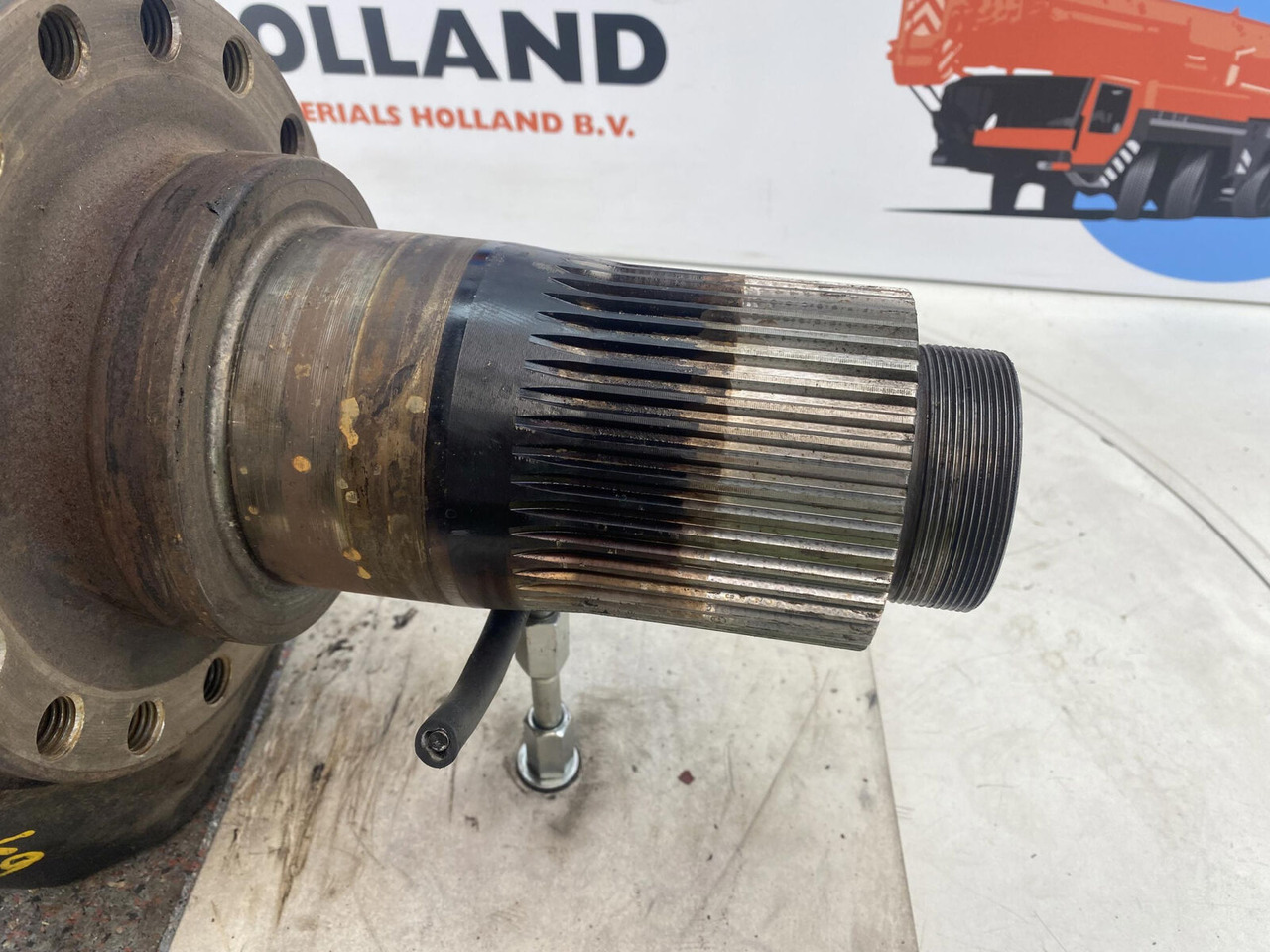 Поворотный кулак для Мобильных кранов Terex Demag AC 35 Steering knuckle 16 holes axle 1: фото 9