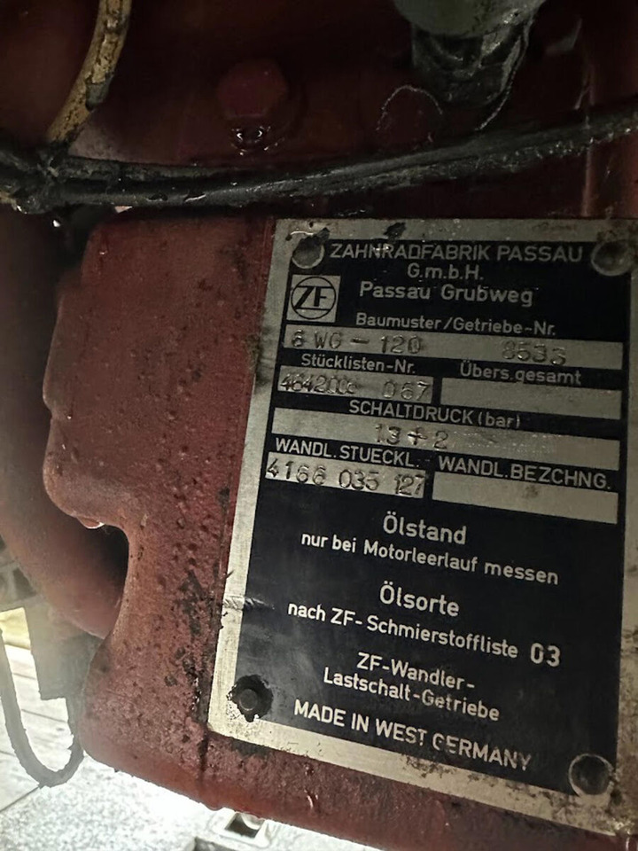 ZF KMK 2025 gearbox 6WG120 - Коробка передач для Мобильных кранов: фото 3 ZF KMK 2025 gearbox 6WG120 - Коробка передач для Мобильных кранов: фото 3
