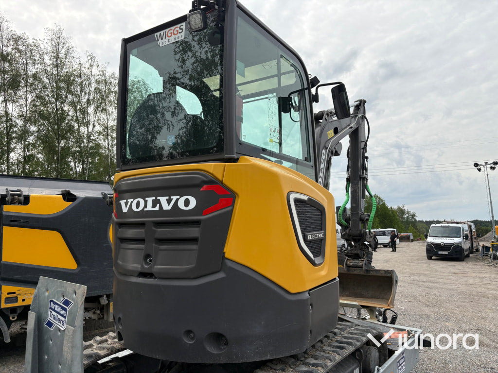 Мини-экскаватор Grävmaskin Volvo ECR25D Electric: фото 7