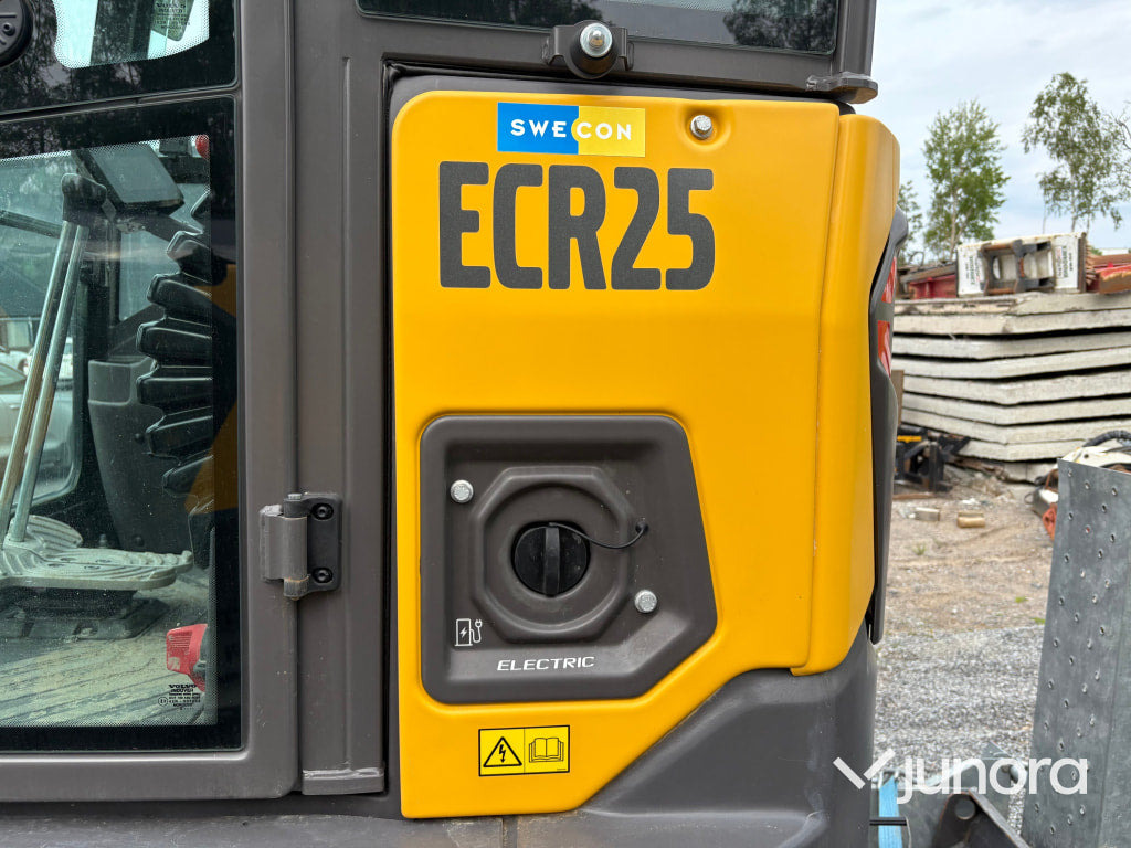 Мини-экскаватор Grävmaskin Volvo ECR25D Electric: фото 23